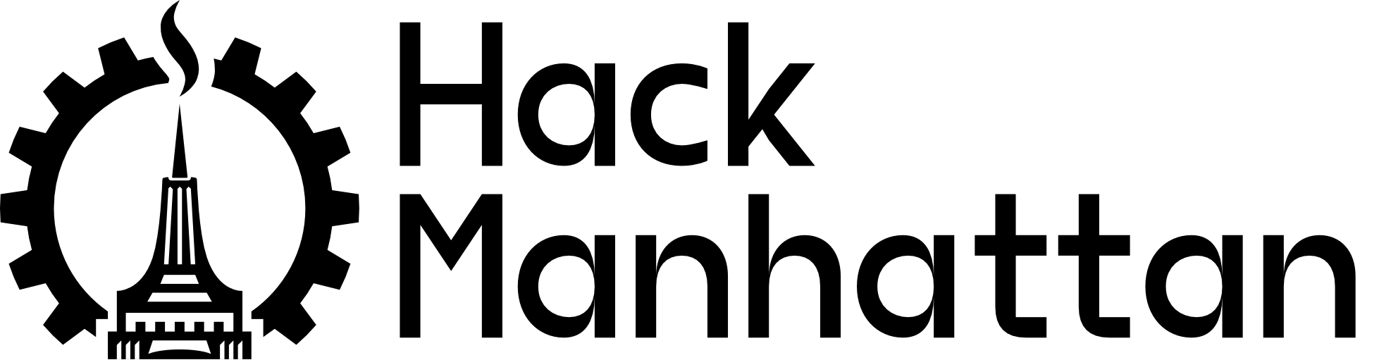 Hack Manhattan logo with text